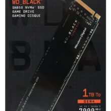 حافظه SSD اینترنال وسترن دیجیتال ظرفیت 1 ترابایت مدل WD_Black SN850 NVMe