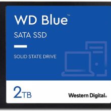 حافظه SSD اینترنال وسترن دیجیتال ظرفیت 2 ترابایت مدل WD Blue 3D NAND SATA III 2.5
