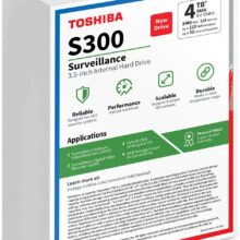 هارد اینترنال 4 ترابایت توشیبا مدل 4TB Toshiba Survellance S300