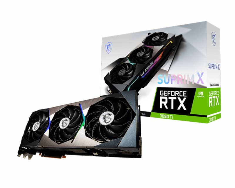 کارت گرافیک نسخه GeForce RTX 3090 Ti SUPRIM X 24G 