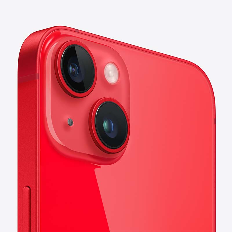 دوربین آیفون 14 رنگ قرمز